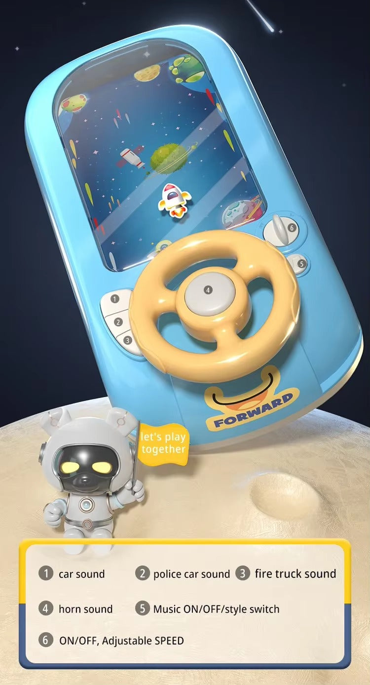 New Driving Steering Wheel Game for Kids