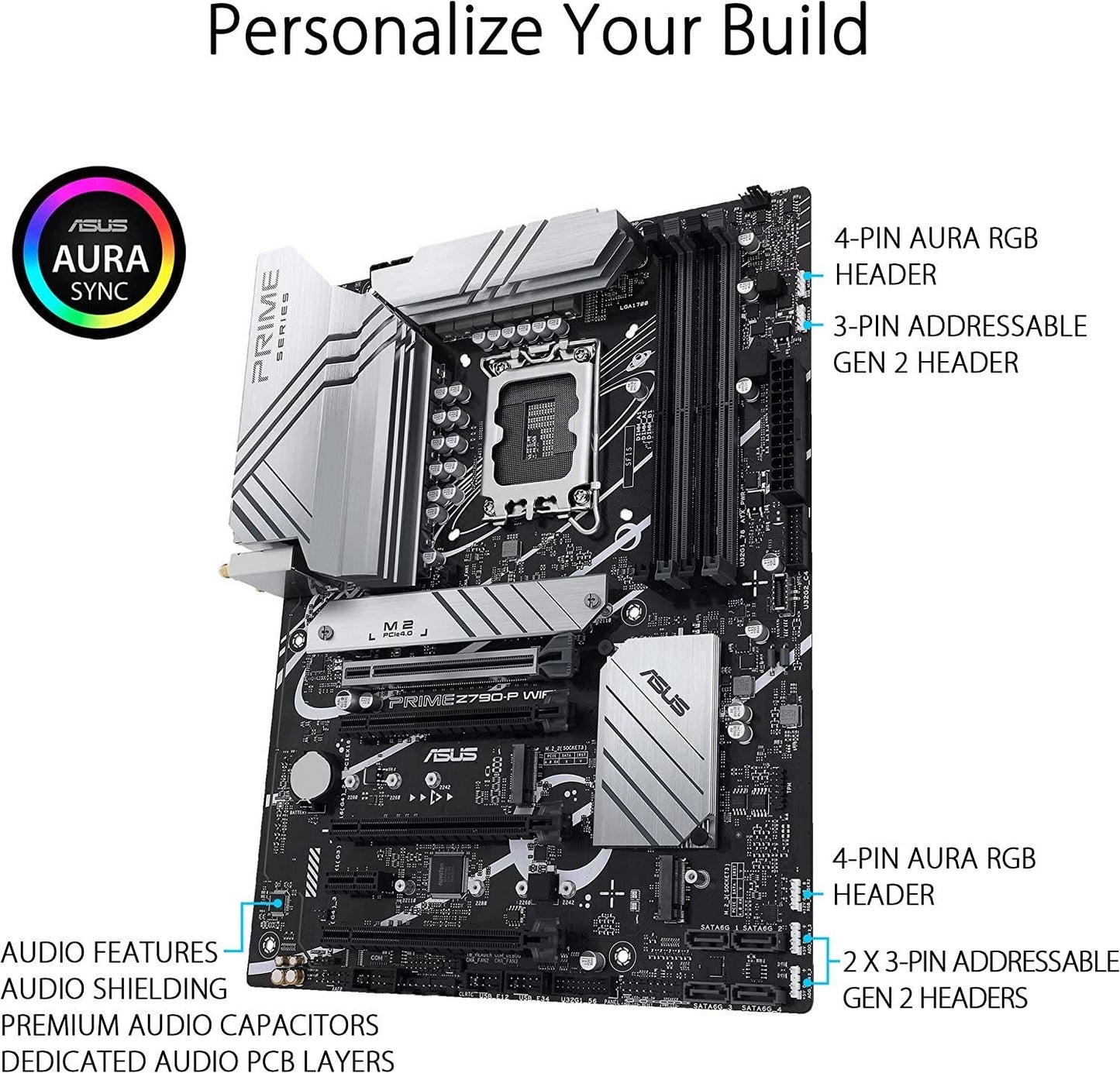 Asus PRIME Z790-P WiFi LGA1700 Intel 13th Gen Motherboard | 90MB1CJ0-M0EAY0