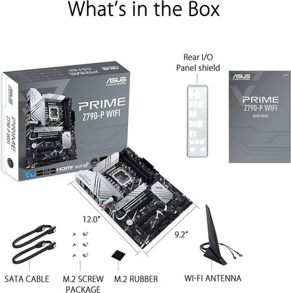 Asus PRIME Z790-P WiFi LGA1700 Intel 13th Gen Motherboard | 90MB1CJ0-M0EAY0