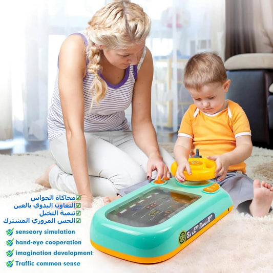 New Driving Steering Wheel Game for Kids