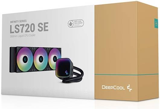 DeepCool LE720 SE AIO ARGB 360mm AIO Liquid CPU Cooler Black