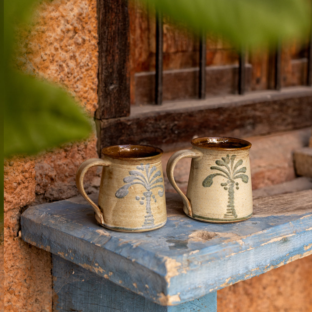 Palm Large Coffee Mug Single