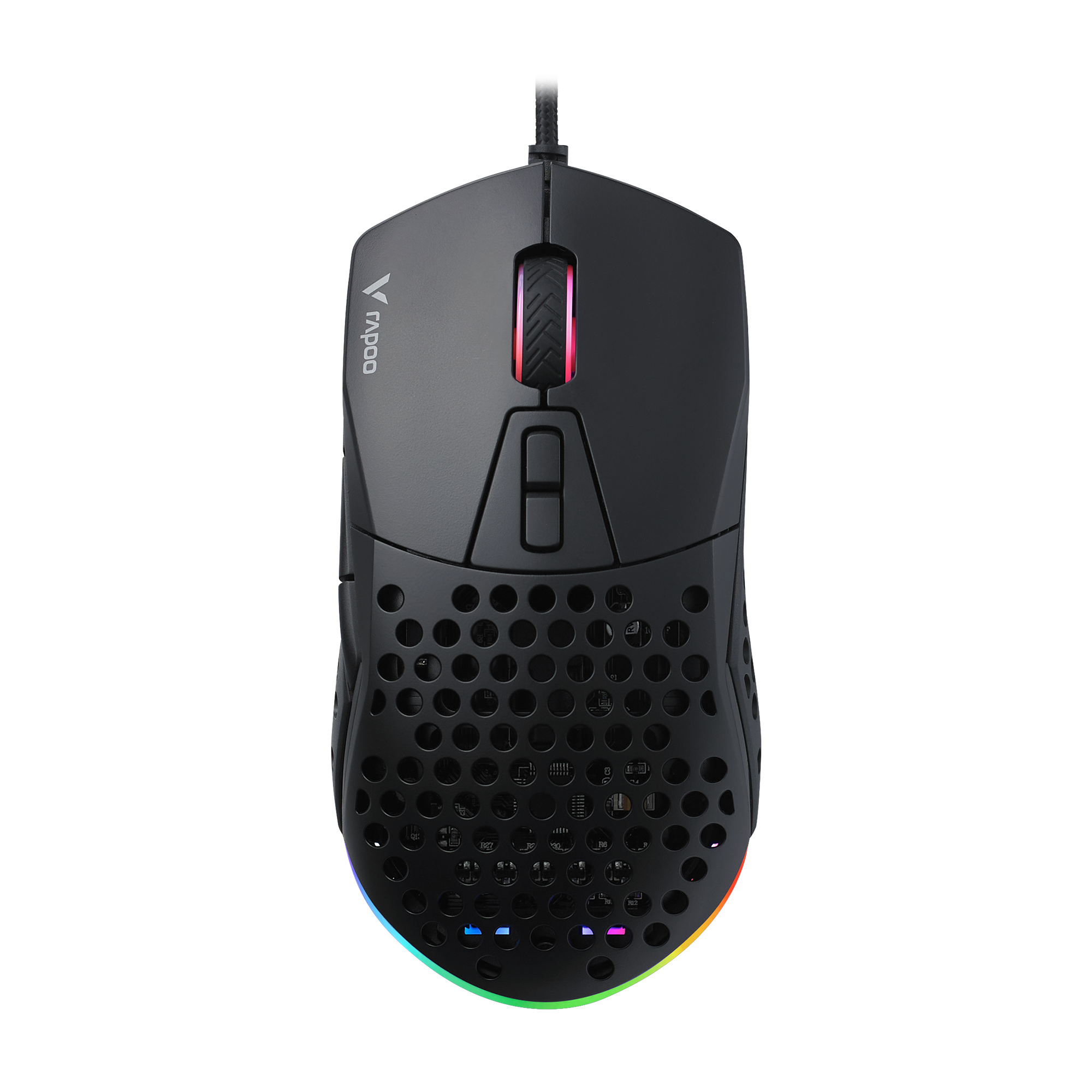 Rapoo V360 IR Optical Gaming Mouse 200-6200DPI 9 Programmable Buttons