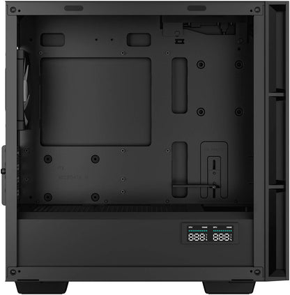 DeepCool CH360 Digital mATX Case, Digital Display, Black | R-CH360-BKAPE3D-G-1