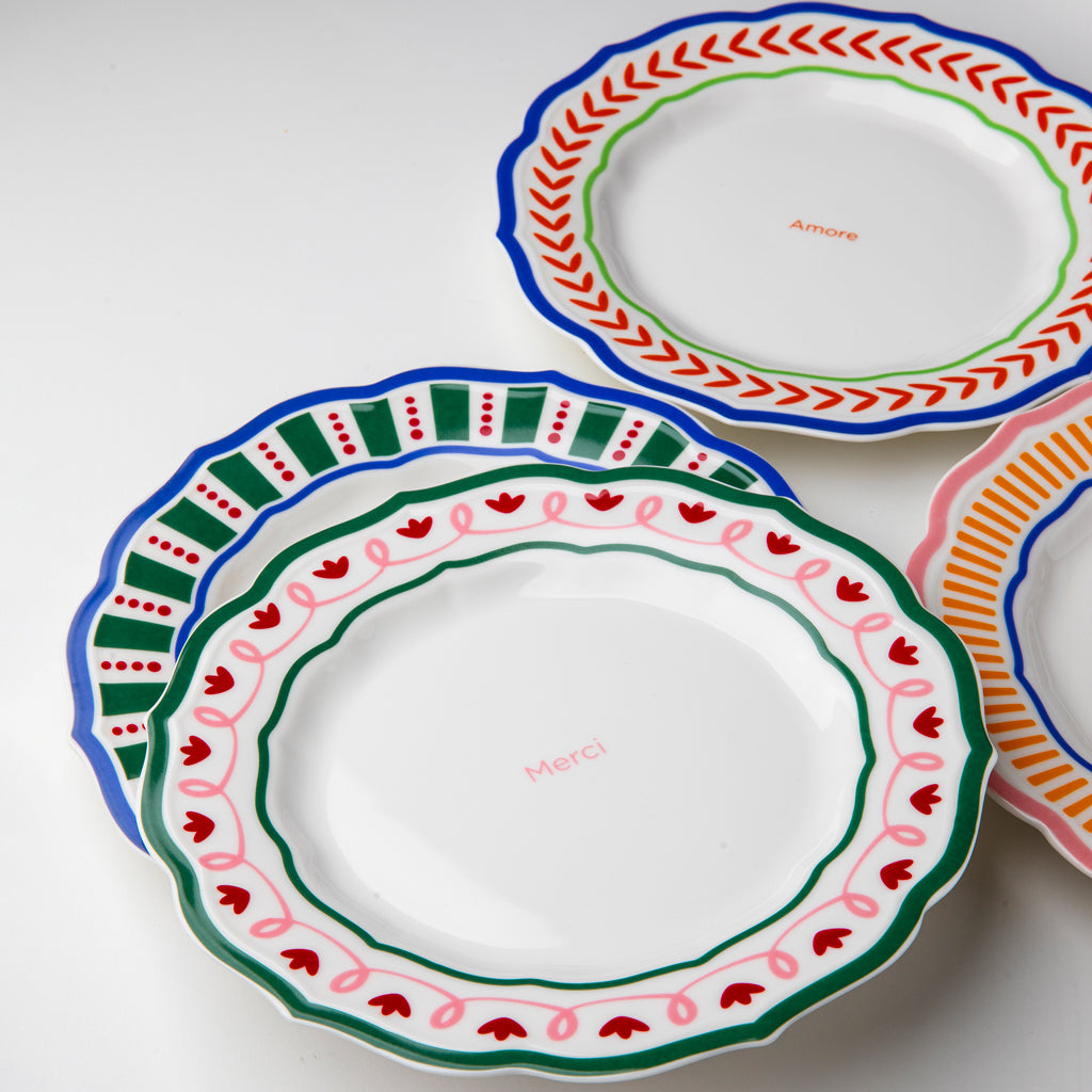 Shukran Plates- set of 4- أطباق شُكرًا