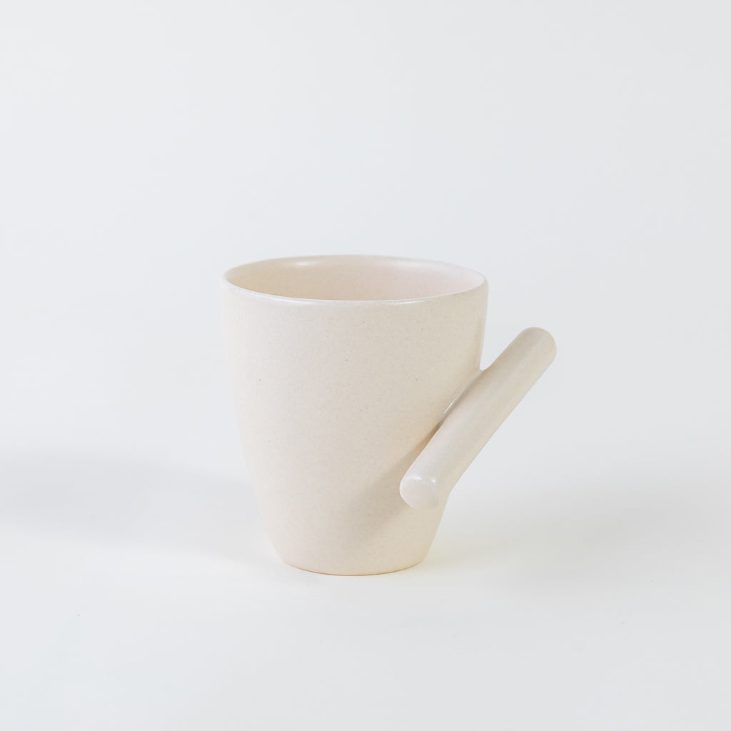 Slant Mug White