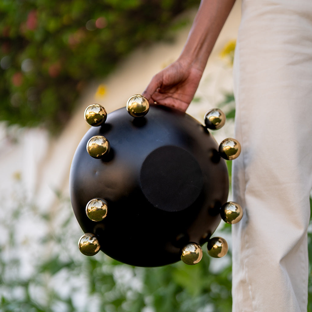 Bubble Decorative Bowl Black