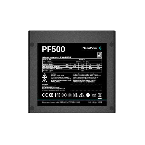 DEEPCOOL PSU PF500D 80 PLUS Standard 500w