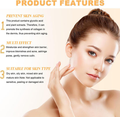 ORDINARY Glycolic 7% Solution for Blemishes, Acne, Wrinkles & Toning Resurfacing 240ml