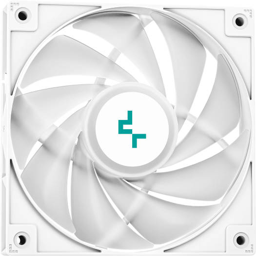 Deepcool LE520 aRGB AIO Liquid CPU Cooler, 240mm Radiator White