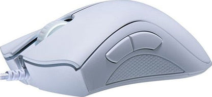 ماوس الألعاب السلكي Razer DeathAdder Essential بدقة 6,400 نقطة في البوصة، أبيض | RZ01-03850200-R3M1