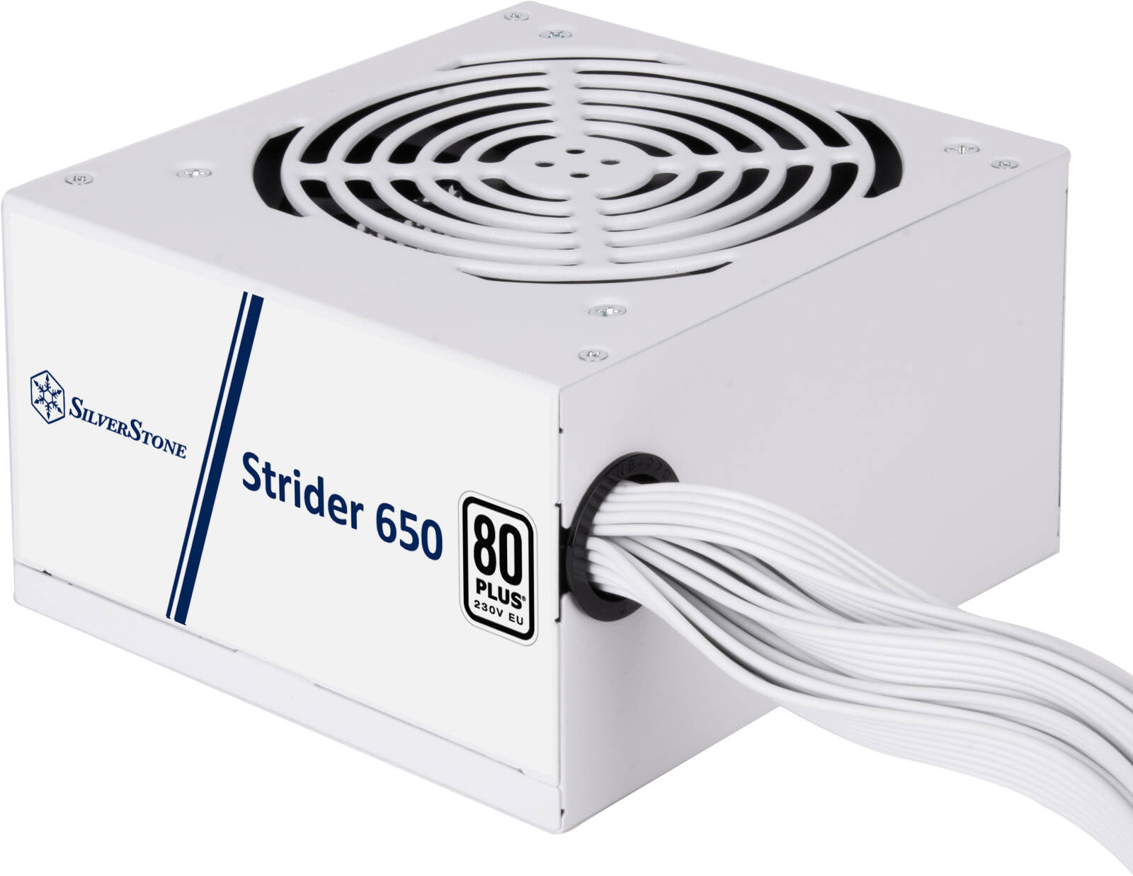 SilverStone Strider 650 Non-Modular Power Supply, 650W White