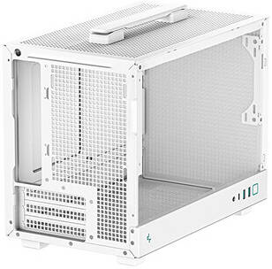 DEEPCOOL CH160 PORTSBLE HIGH SIRFLOW MINI-ITX CASE WHITE,R-CH160-WHNGI0-G-1,6933412774440