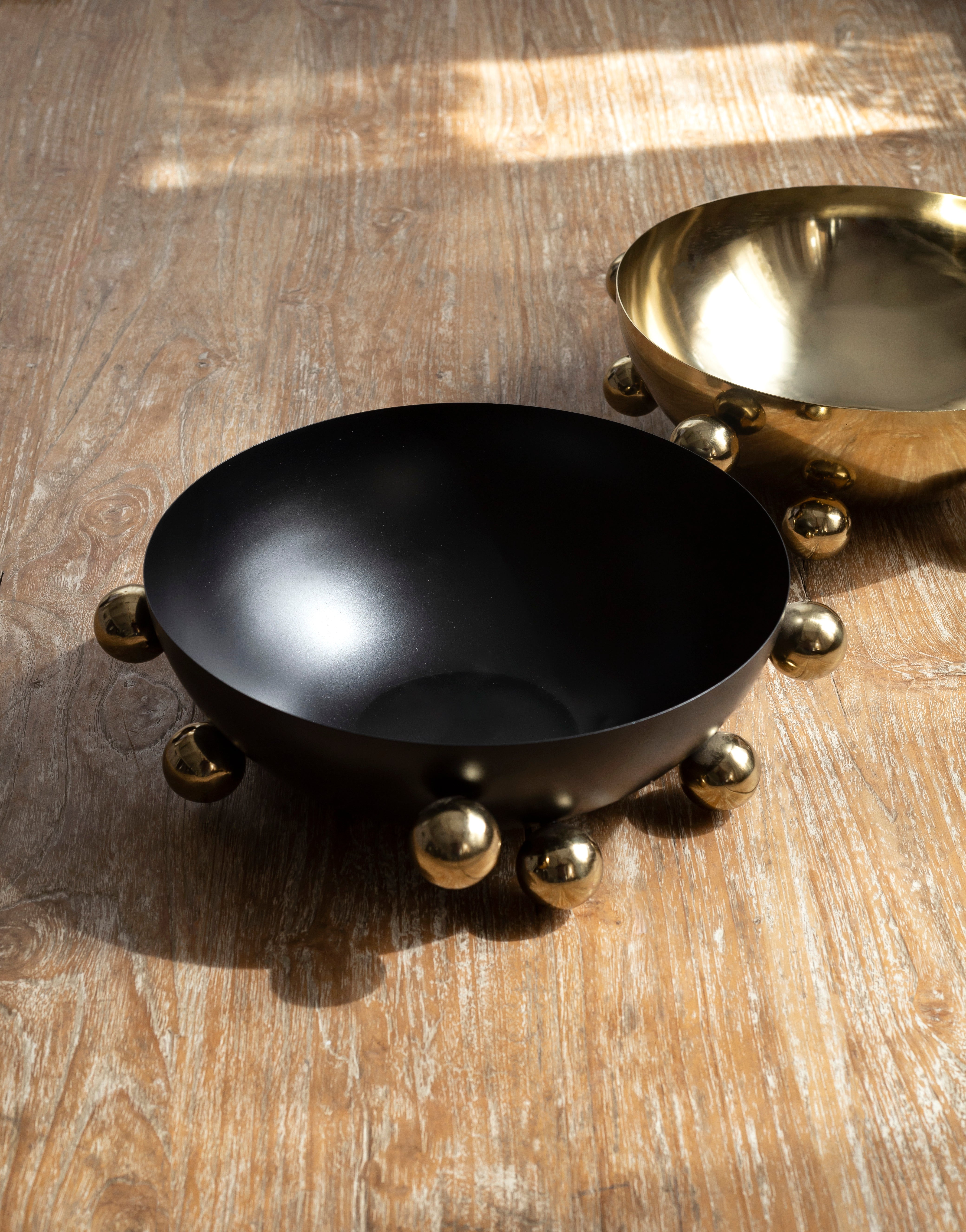 Bubble Decorative Bowl Black