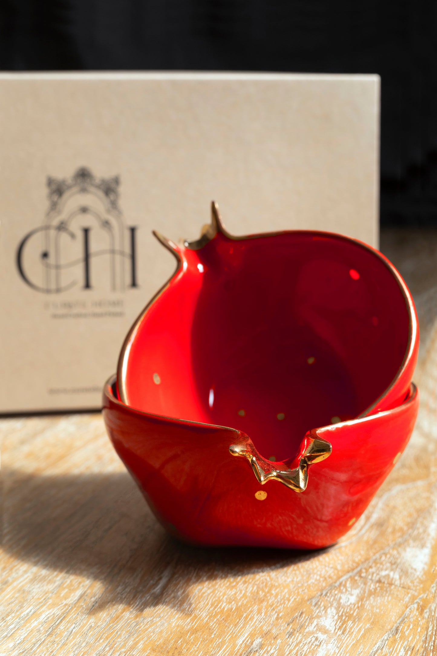 Pomegranate - Set of 2 (Red +Red)