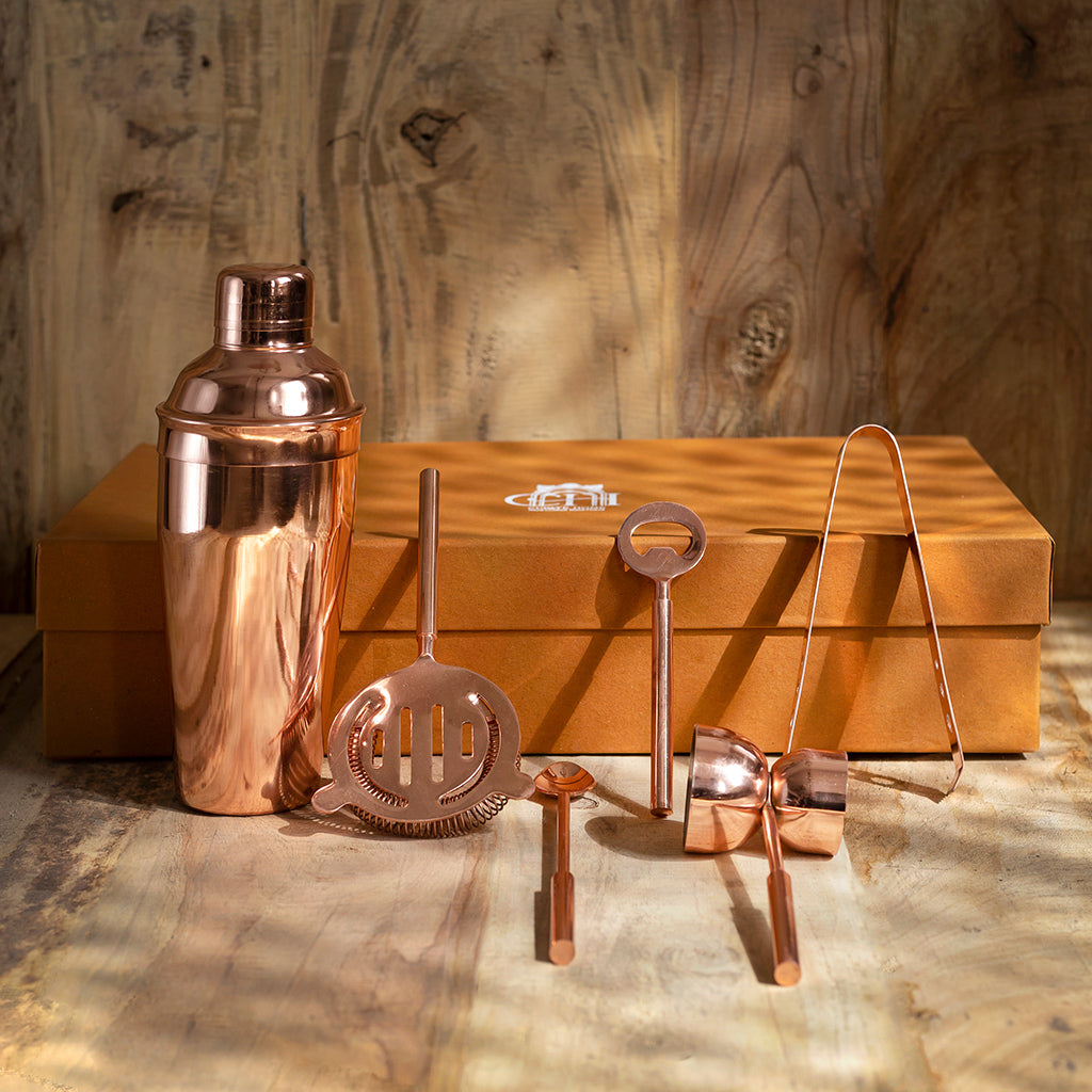 Copper Bar Tools Set