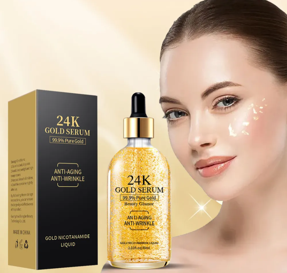 LAST DAY OF DISCOUNT 🔥 24K Gold Niacinamide Face Serum