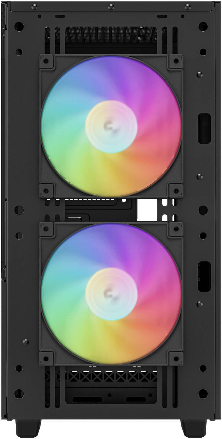 DeepCool CH360 Digital mATX Case, Digital Display, Black | R-CH360-BKAPE3D-G-1