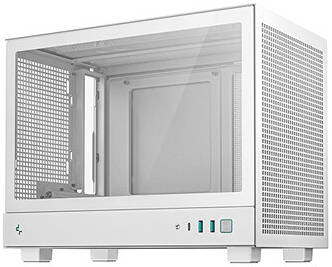 DEEPCOOL CH160 PORTSBLE HIGH SIRFLOW MINI-ITX CASE WHITE,R-CH160-WHNGI0-G-1,6933412774440