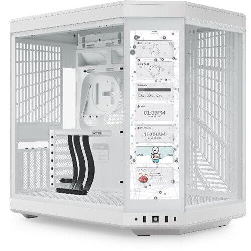 جهاز HYTE Y70 Touch Mid-Tower أبيض | CS-HYTE-Y70-WW-L