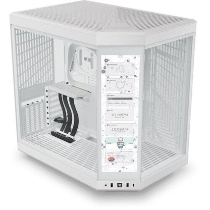 جهاز HYTE Y70 Touch Mid-Tower أبيض | CS-HYTE-Y70-WW-L
