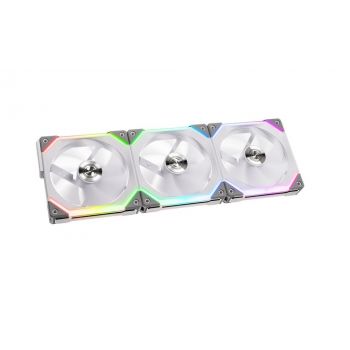 Lian-Li UNI SL120, Triple White ARGB PWM 120mm Fans