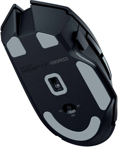 ماوس ألعاب Razer Basilisk V3 x Hyperspeed، لاسلكي متقدم بتقنية 5G، أسود | RZ01-04870100-R3G1