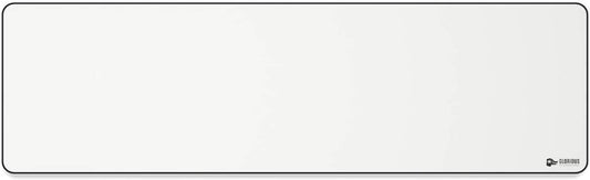 Glorious Extended Pro Gaming Mousepad, White, 36" x 11" x 0.12", 914mm x 279mm x 3mm, Non-slip Rubber Base