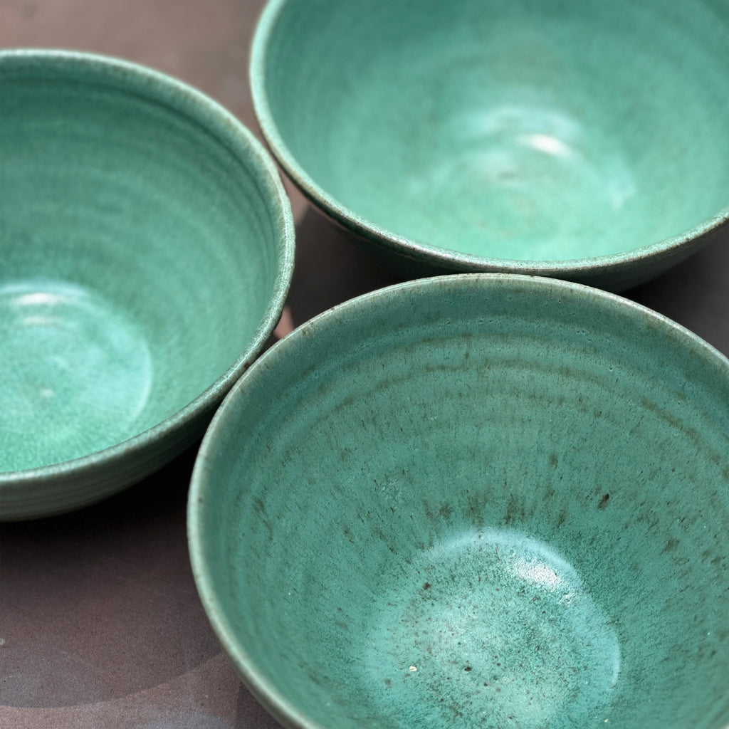 Handmade Bowl Medium Green Grove