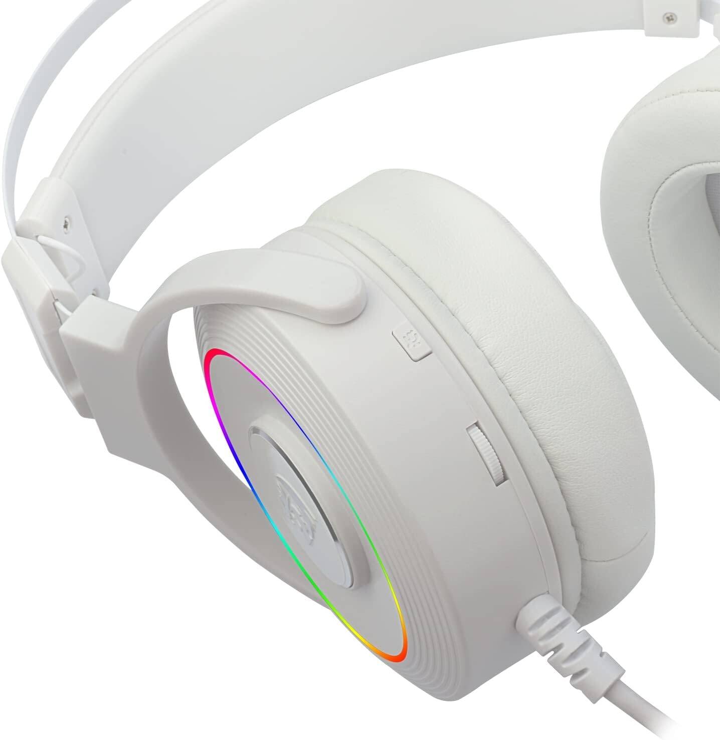 Redragon Lamia 2 RGB Gaming Headset White USB