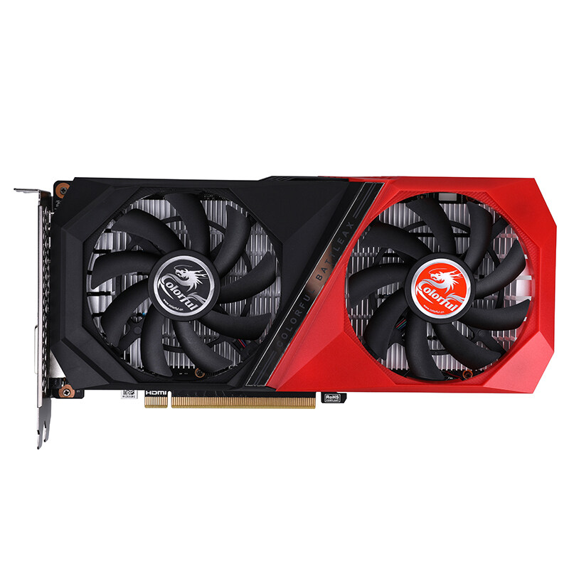 COLORFUL BATTLE-AX GeForce RTX 3050 NB DUO 6GB V2-V GDDR6 Dual Fan Graphics Card