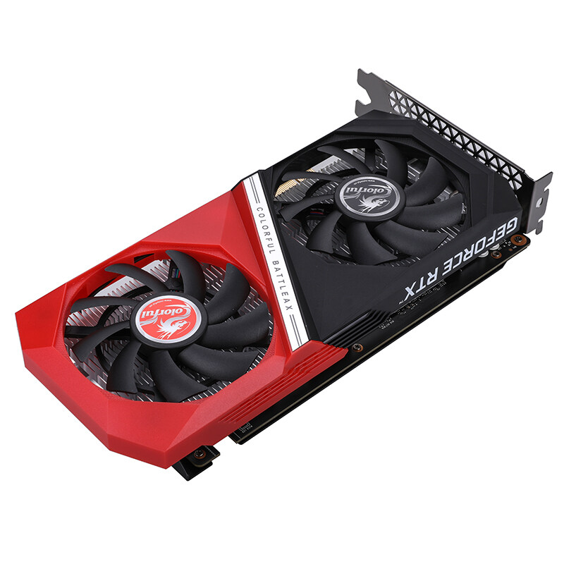 COLORFUL BATTLE-AX GeForce RTX 3050 NB DUO 6GB V2-V GDDR6 Dual Fan Graphics Card