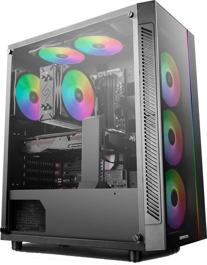 RTX 4060 GAMING PC BUILD | [Intel Core i5-14400F CPU, RTX 4060 8GB GPU, 32GB DDR5 RAM, 1TB M.2 NVMe, 650W, Tempered Glass Gaming Case]