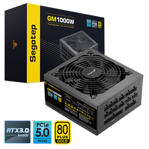 Segotep GM1000W ATX3.0 Black