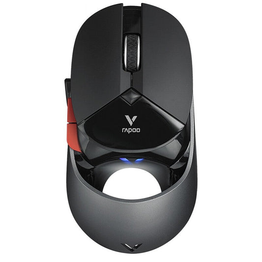 ماوس الألعاب اللاسلكي Rapoo VT960PRO بدقة 26000 نقطة في البوصة، اتصال لاسلكي (2.4 جيجاهرتز)، زر CPI قابل للتعديل، 9 أزرار قابلة للبرمجة 