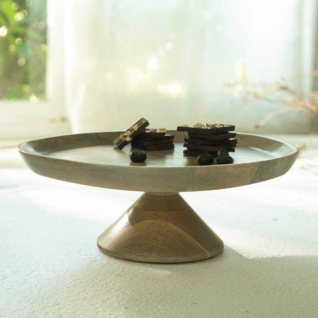 Wisteria Yellow Cake Stand