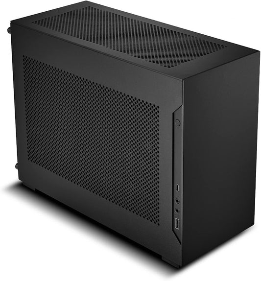 حافظة Lian Li A4-H2O mini ITX باللون الأسود 
