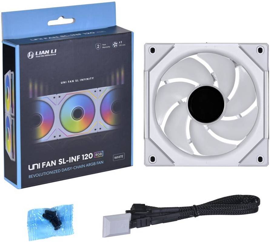 Lian Li UNI Fan SL-Infinity 120mm RGB Single Pack / WHITE