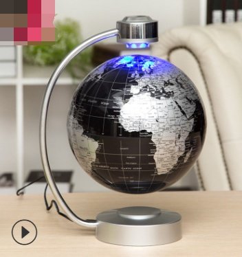 8 inch globe magnetic suspension office decoration - Image 6