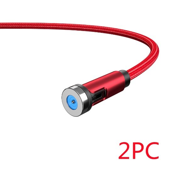 USB Type C Charging Cable Fast Charging Magnet Charger 540 Rotate Micro Magnetic Cable - Image 4