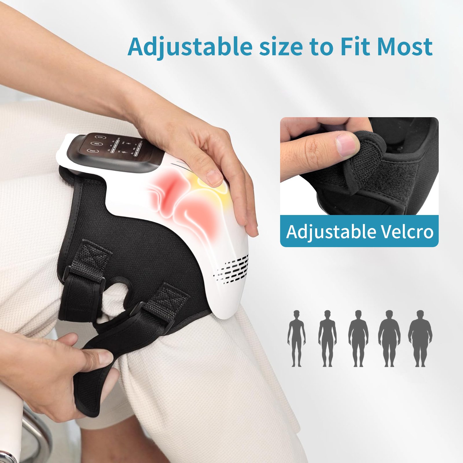 Intelligent Home Use Electric Intelligent Kneading Heating Knee Massager - Image 4