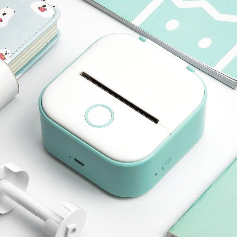 Portable Mini Thermal Label Printer Home Photo Printer Student Wrong Question Printer Bluetooth-compatible Mini Label Printer - Image 3