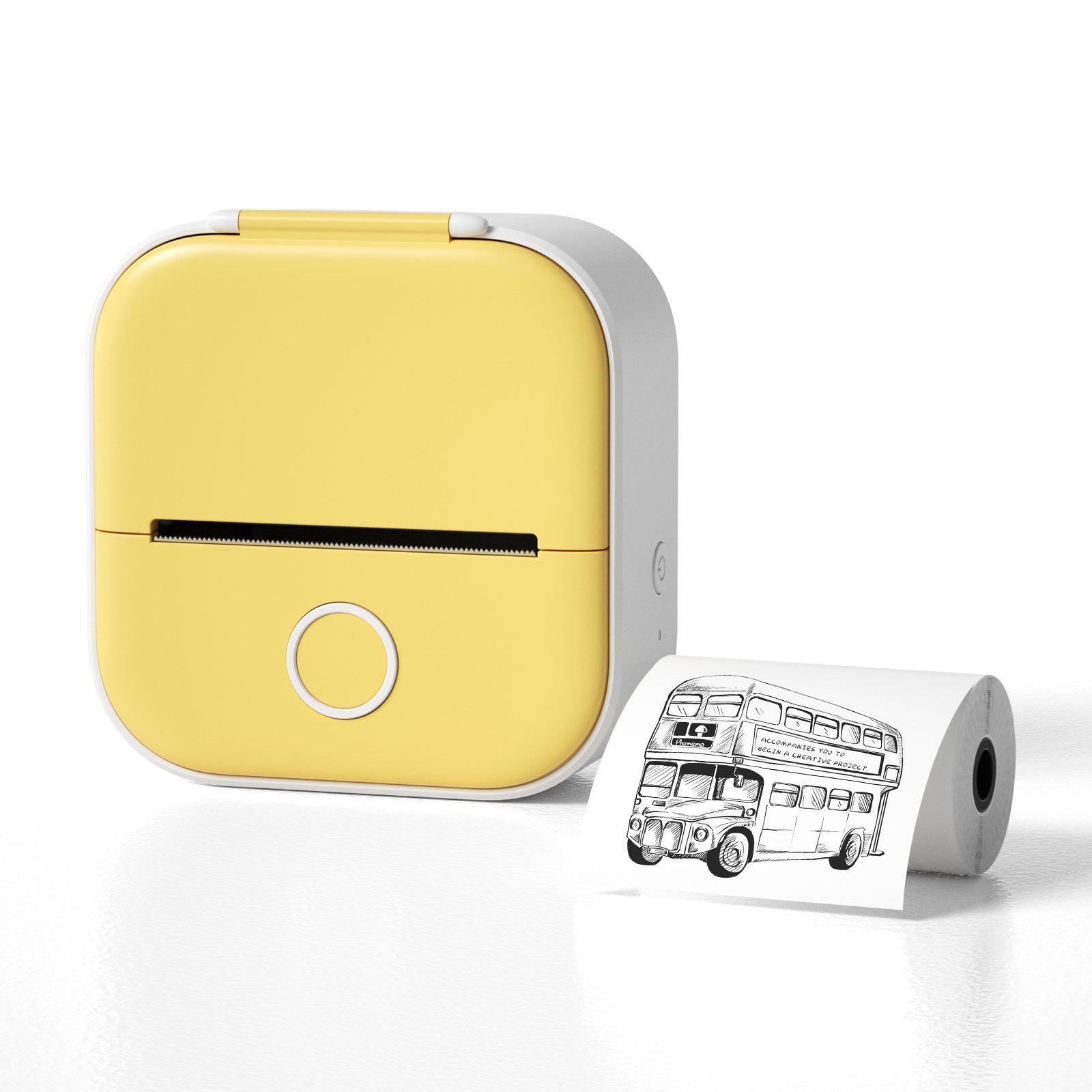 Portable Mini Thermal Label Printer Home Photo Printer Student Wrong Question Printer Bluetooth-compatible Mini Label Printer - Image 9