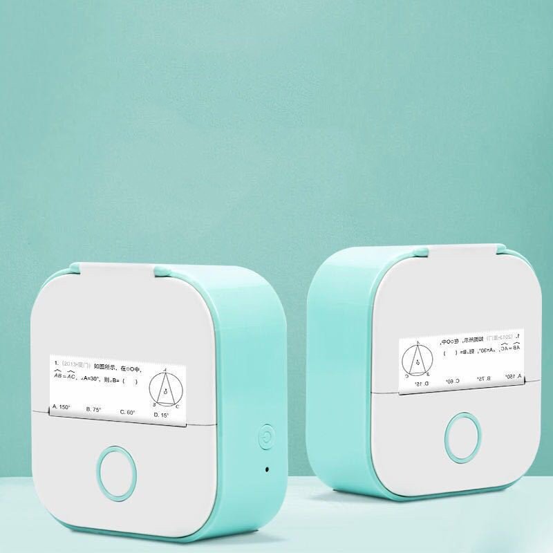 Portable Mini Thermal Label Printer Home Photo Printer Student Wrong Question Printer Bluetooth-compatible Mini Label Printer - Image 6