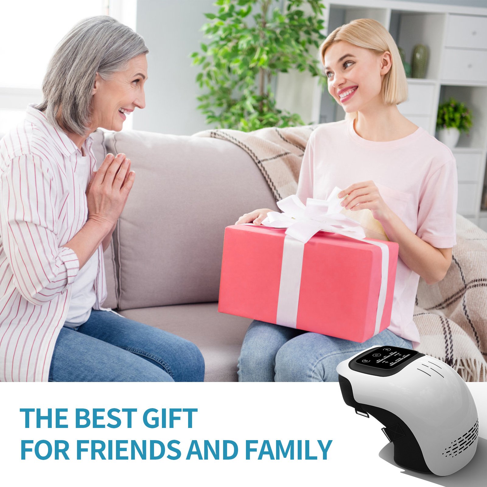 Intelligent Home Use Electric Intelligent Kneading Heating Knee Massager - Image 9